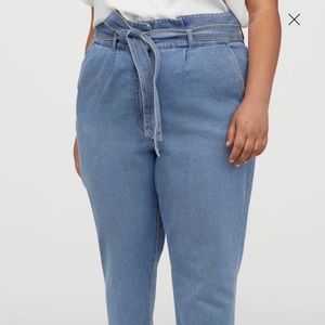 H&M Paperbag jeans 4x